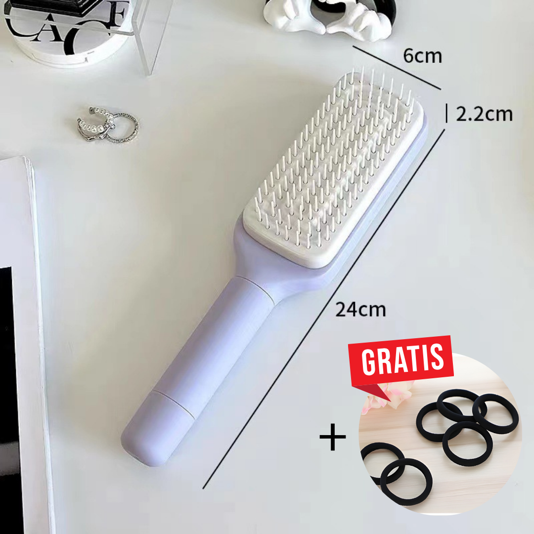 Selbstreinigende Haarbürste EasyTwist™ Das Original