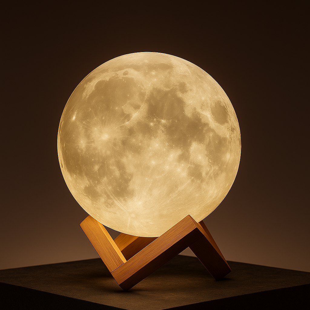 Wunderschöne Mond Lampe mit 16 Farben