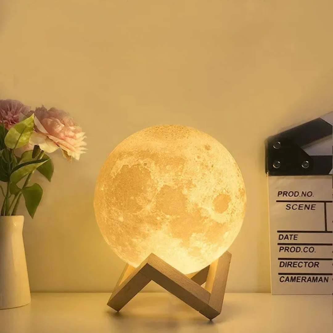 Wunderschöne Mond Lampe mit 16 Farben - Traumraum