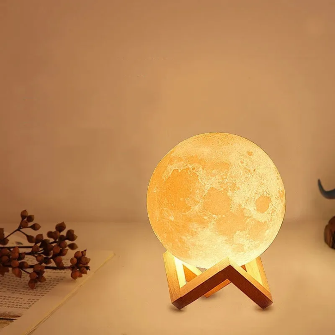 Wunderschöne Mond Lampe mit 16 Farben - Traumraum