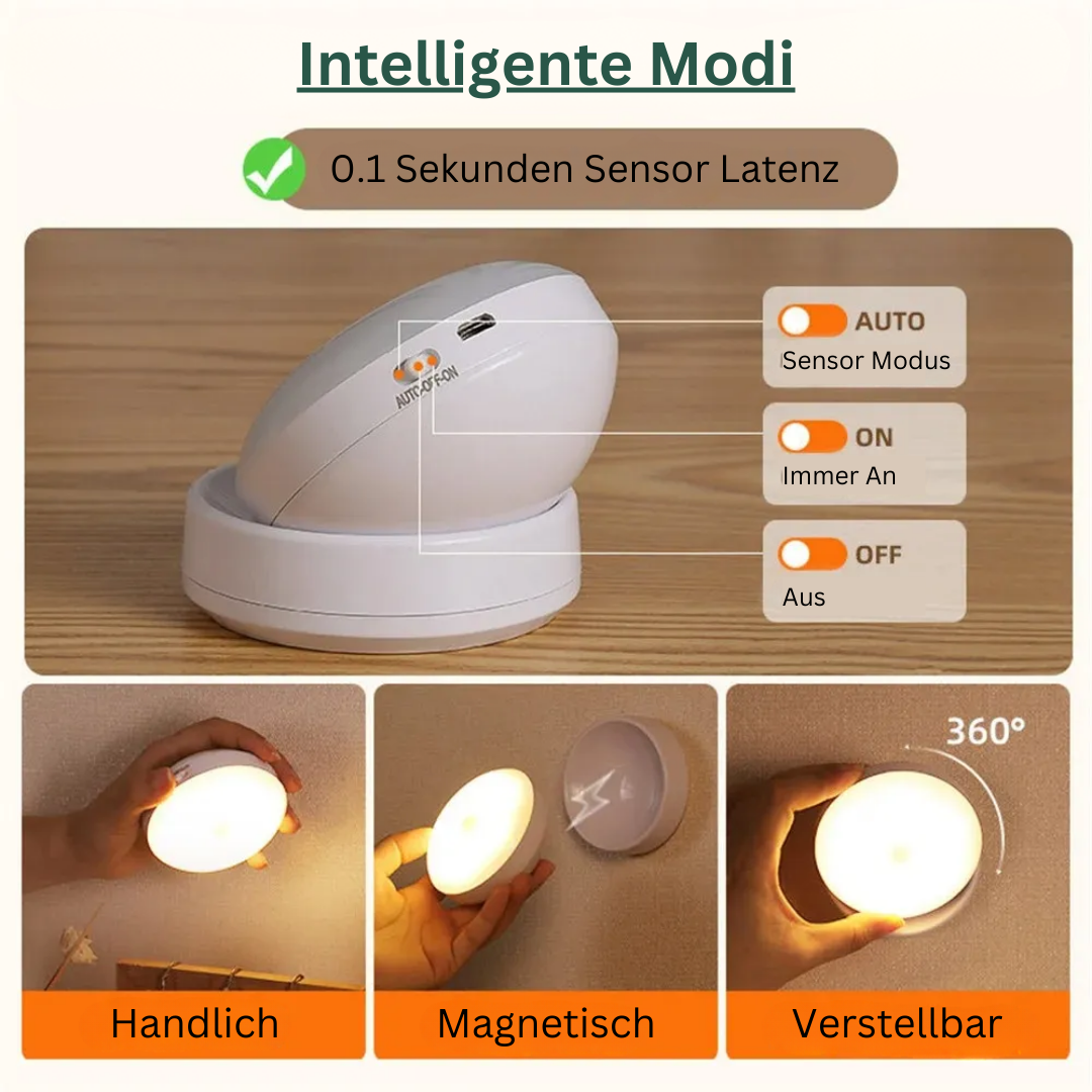 Aufladbare 360° drehbare Lampe - Traumraum