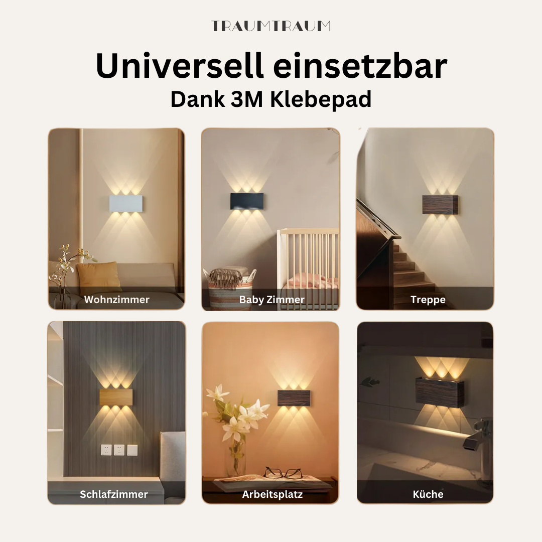 Dimmbare kabellose Wandlampe | Das Original - Traumraum