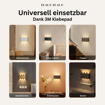 Dimmbare kabellose Wandlampe | Das Original - Traumraum